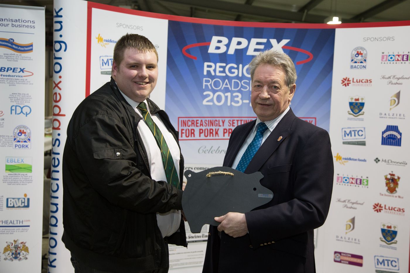 Chris Cripps receiving the Overall Champion award