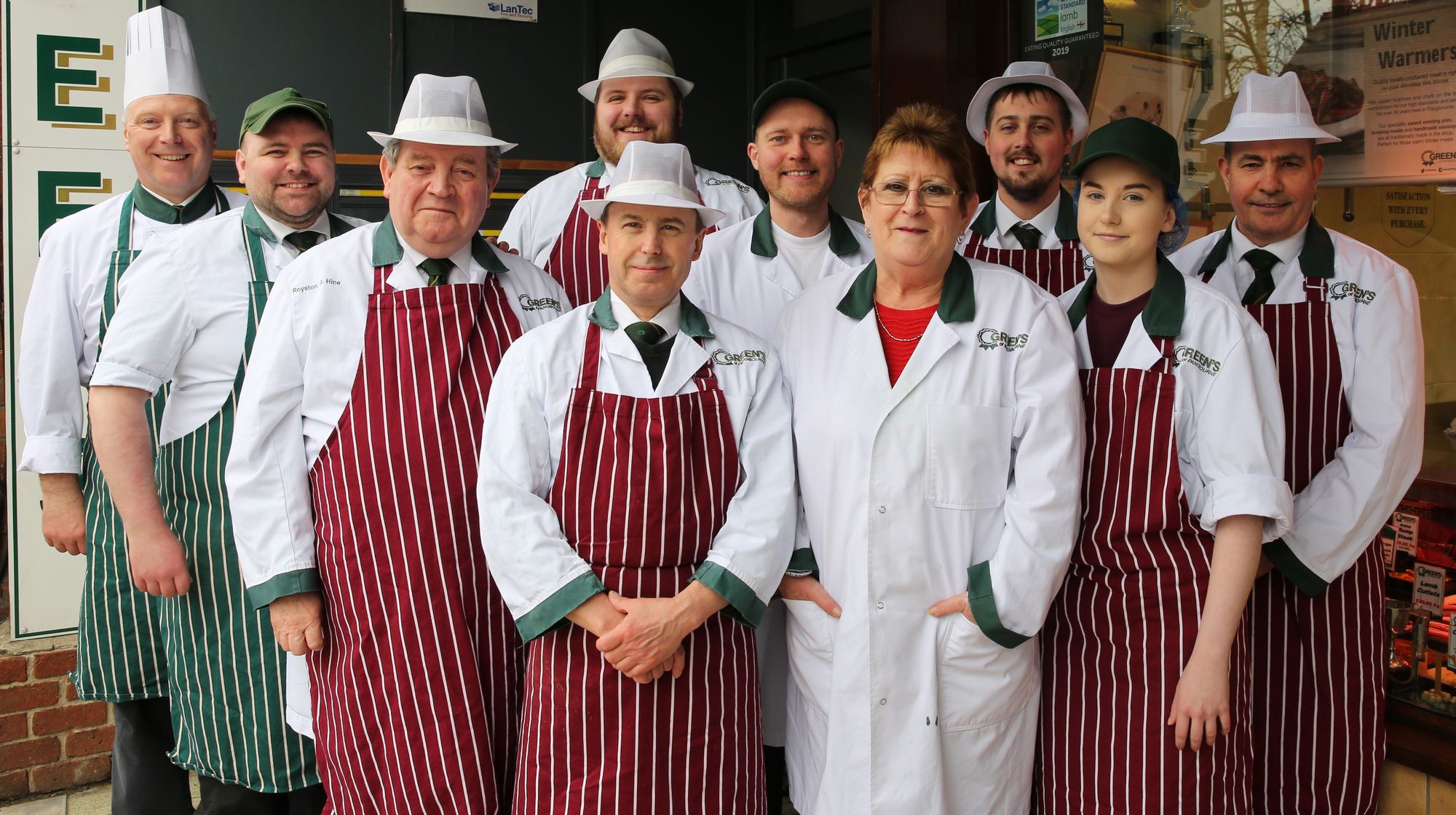 The Green's of Pangbourne team